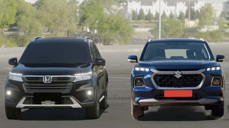 Honda Elevate Vs Maruti Grand Vitara