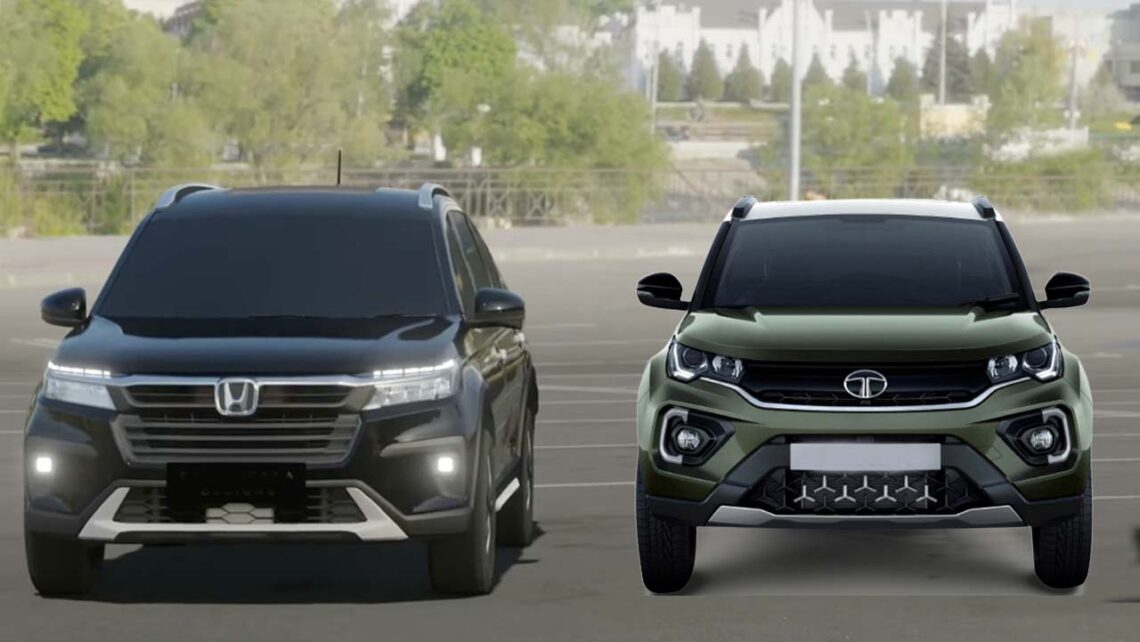 Honda Elevate vs Tata Nexon Comparison Specs, Features, Etc.