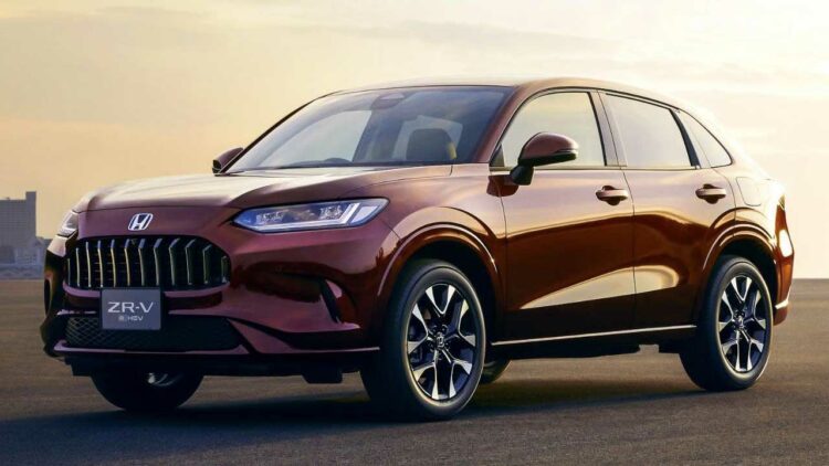 honda zr-v front three quarters