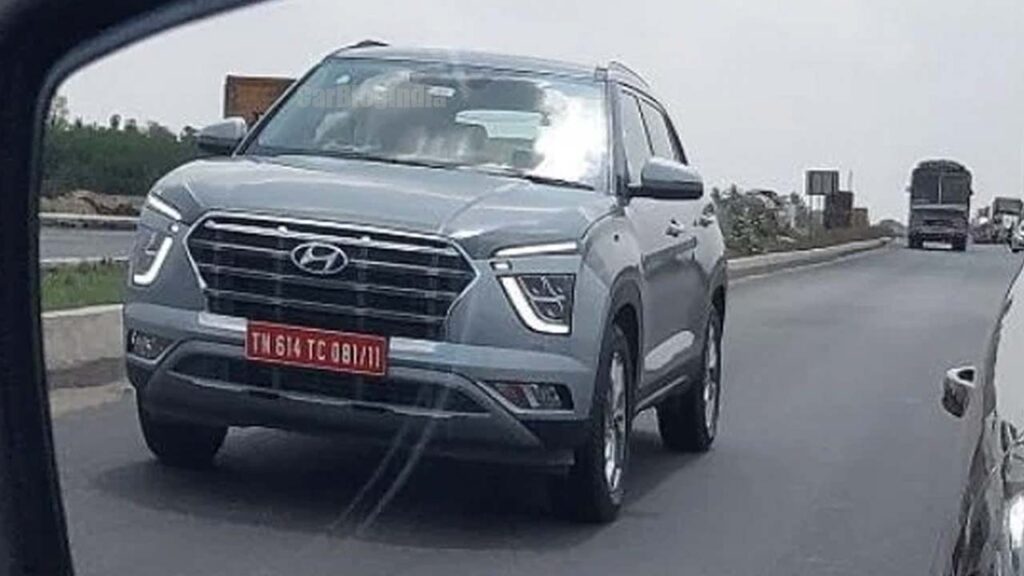 Hyundai Creta Ev Spy Image Front