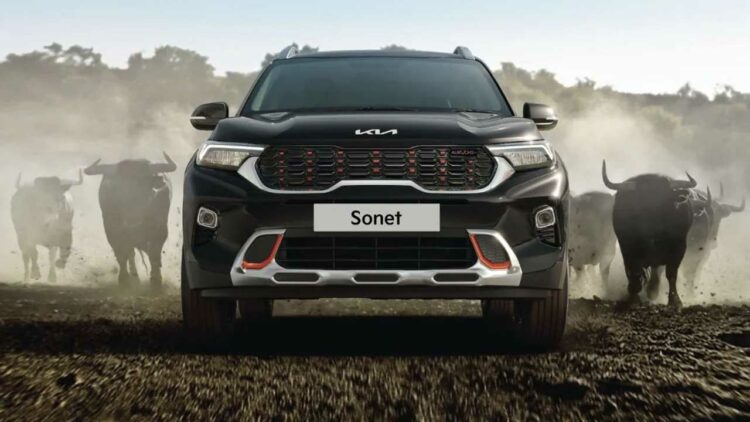 kia sonet aurochs edition front