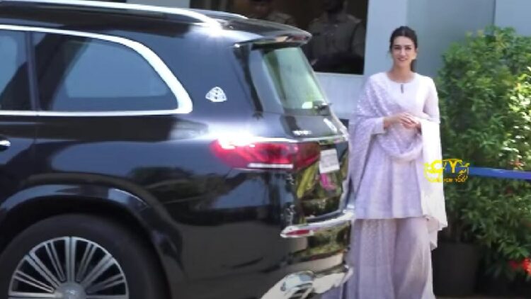 Kriti Sanon in Mercedes Maybach GLS600