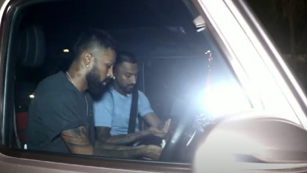 Krunal Pandya with His Mercedes benz Amg G63