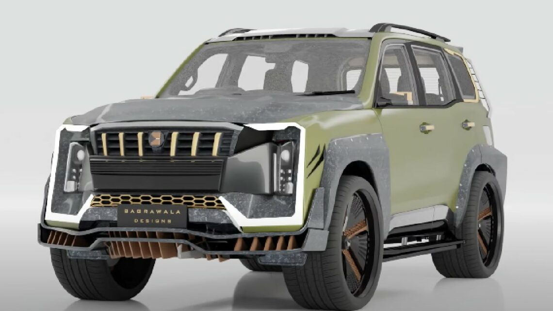 Mahindra Scorpio N Facelift Rendered, Gets BE.07Inspired Fascia » Car