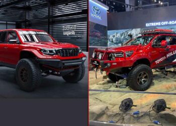 mahindra scorpio n pickup concept toyota hilux xtreme off-road concept