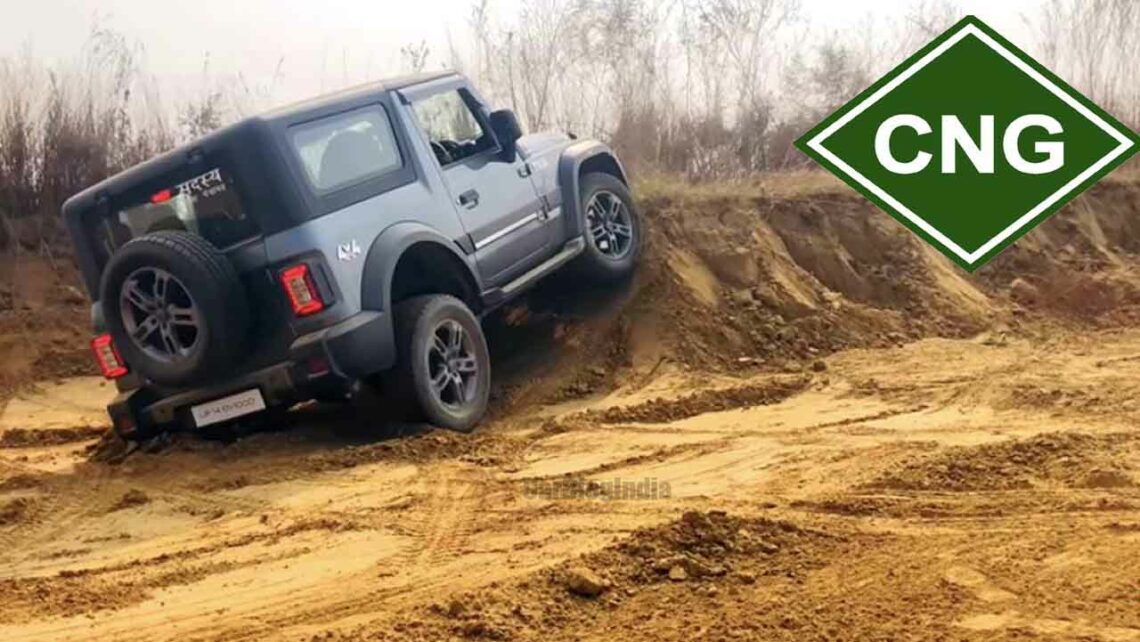 mahindra thar cng off-road