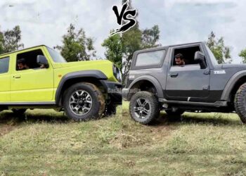 Mahindra Thar vs Maruti Jimny 5-door Comparison
