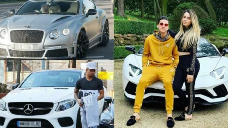 Cars of Manchester City vs Chelsea Players