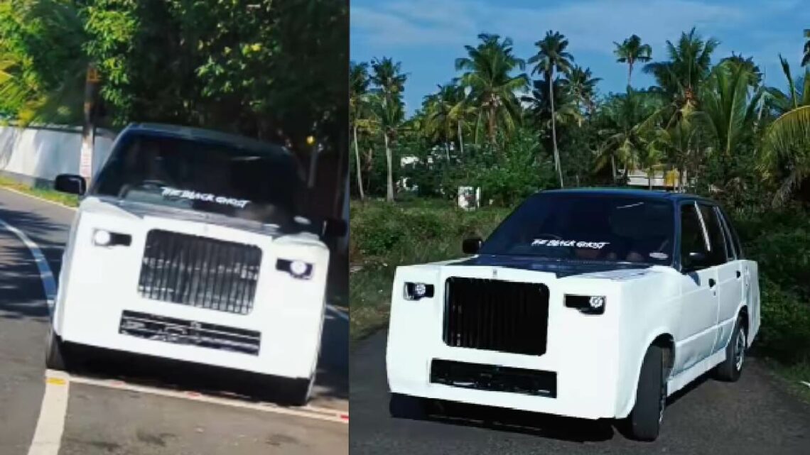 Maruti 800 Converted to Rolls Royce