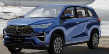 Maruti Engage Latest Digital Visualization Front Three Quarters