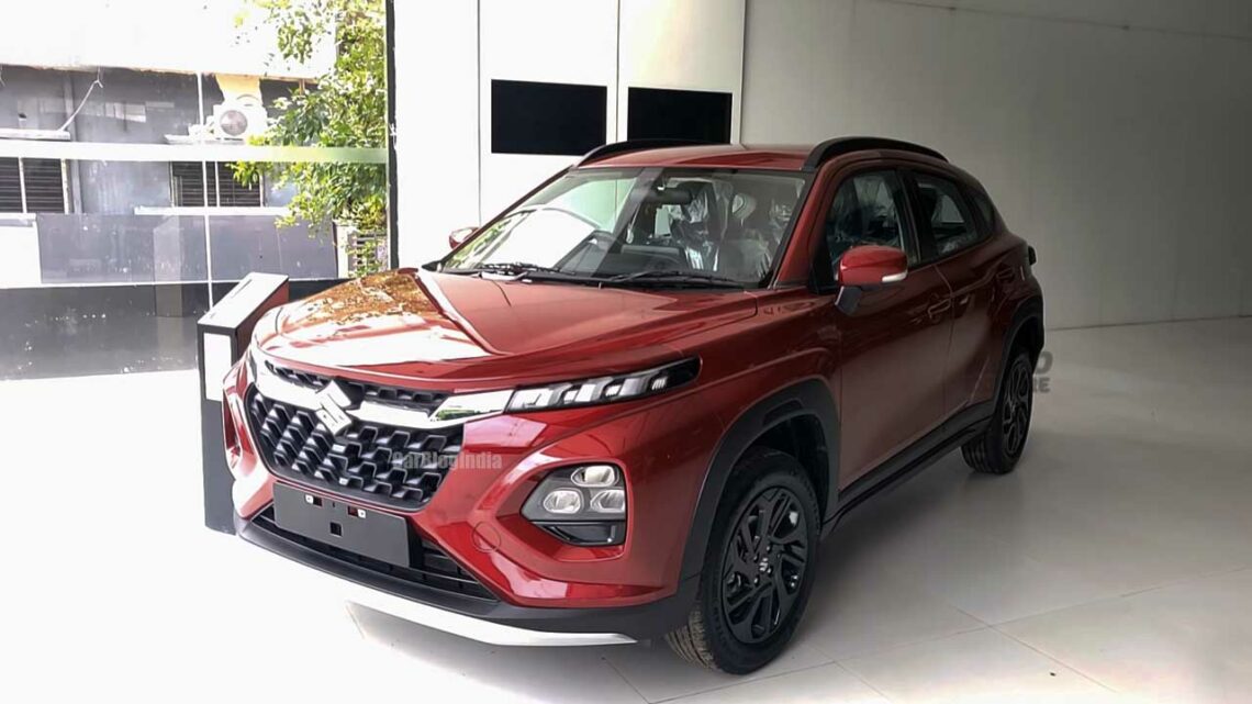 maruti fronx front three quarters