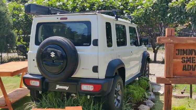 Maruti Jimny 5-door With Tent
