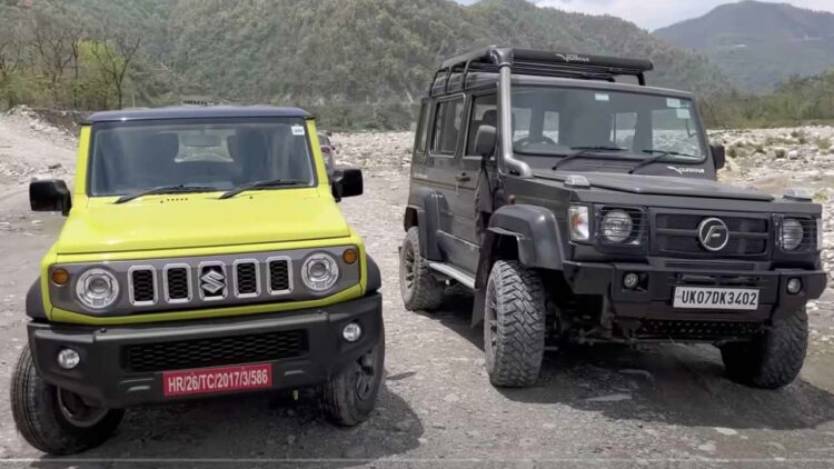 maruti jimny vs force gurkha