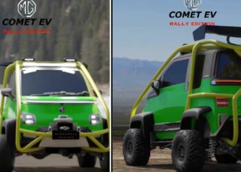 MG Comet EV Rally Edition