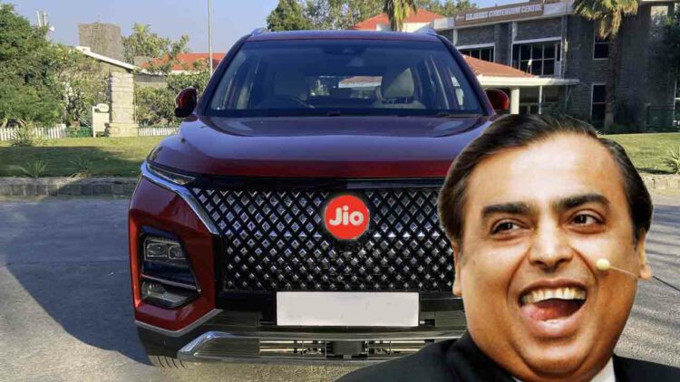mukesh ambani jio mg hector
