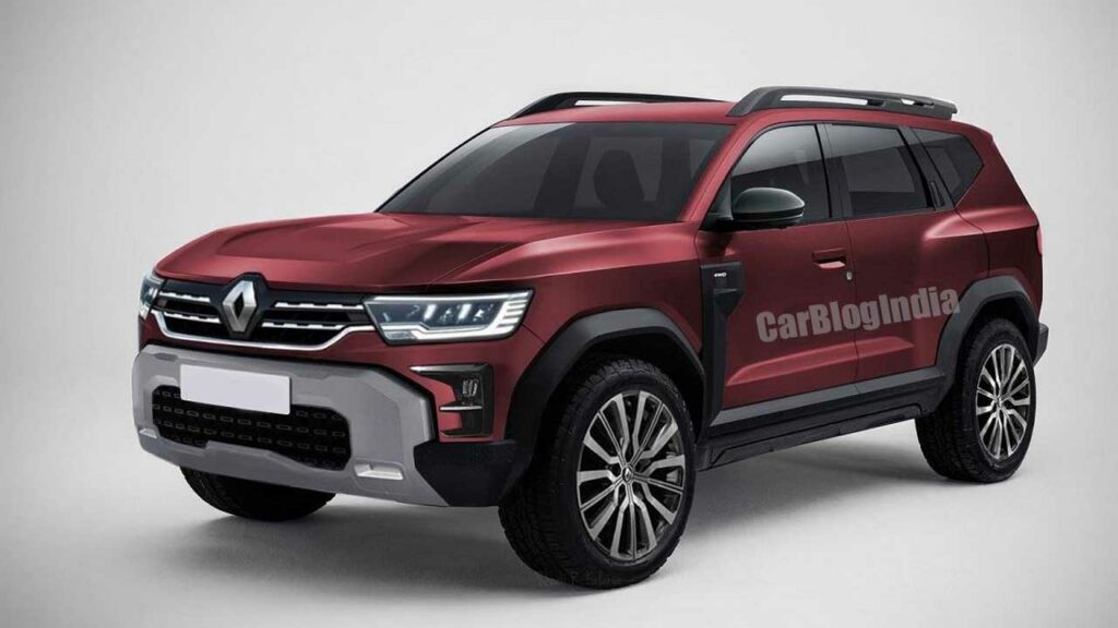 Next Generation Renault Duster Front Three Quarters Rendering