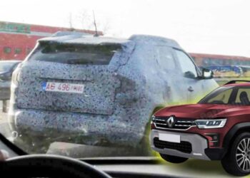 next generation renault duster spied