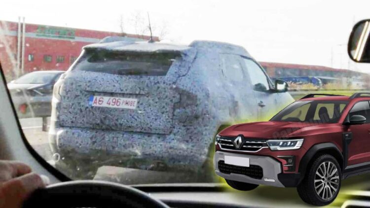 Next Generation Renault Duster Spied
