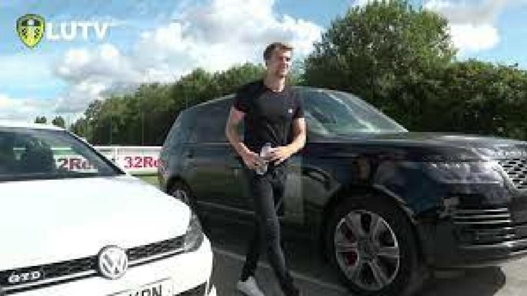 Patrick Bamford with Range Rover