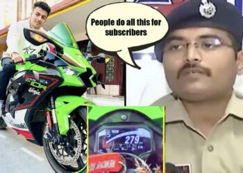 Police Reacts on YouTuber who died in a high speed accident on his Kawasaki ZX10R super bike.