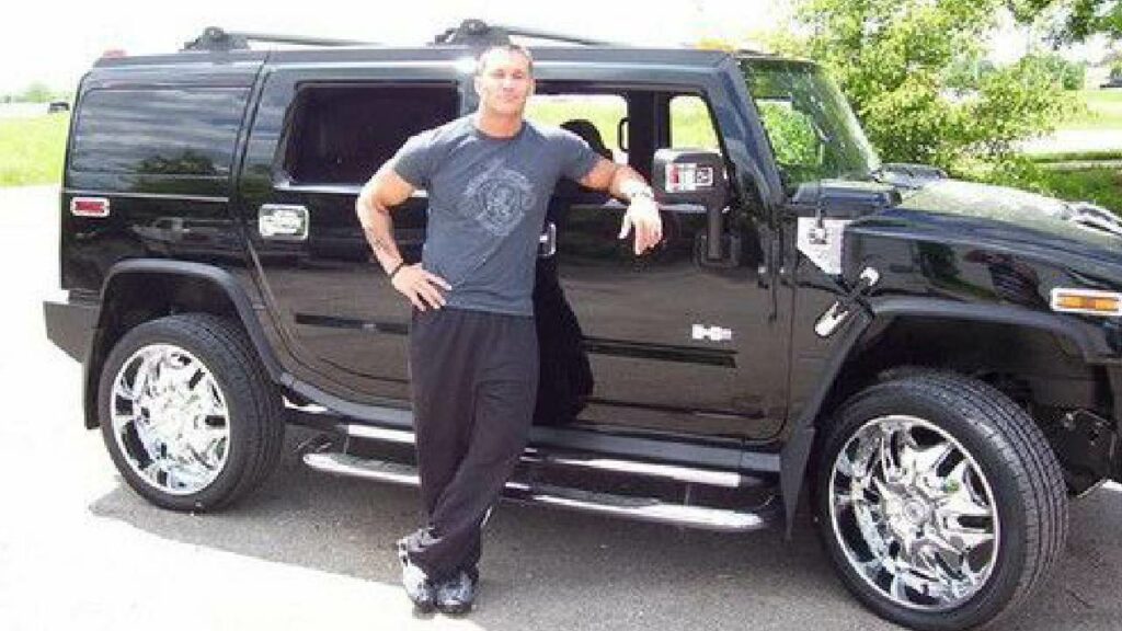 Randy Orton with Hummer H2