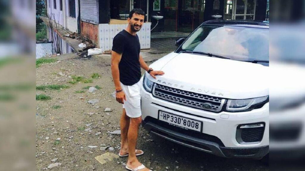 Rishi Dhawan with Range Rover