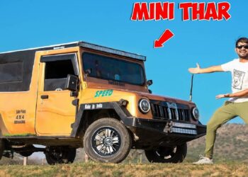 Solar Electric Mini Mahindra Thar 4x4