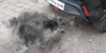 tata nexon black smoke