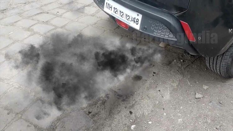 tata nexon black smoke