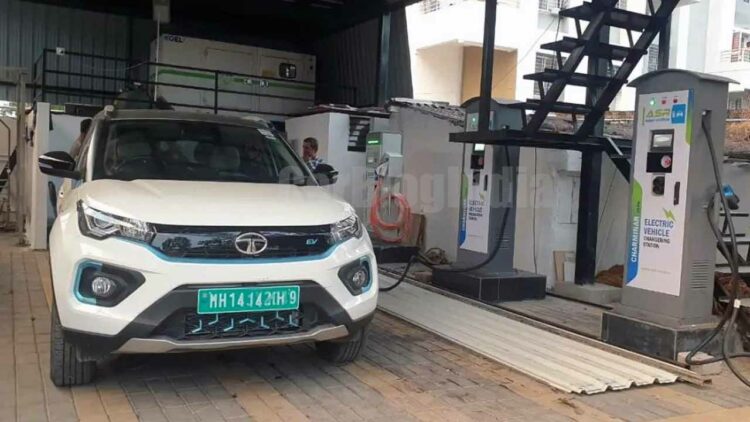 Tata Nexon Ev Charging Station