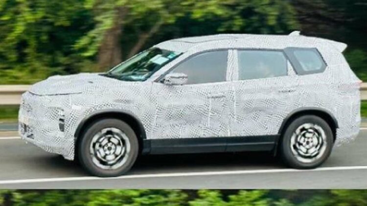 Tata Safari Testing in South Korea