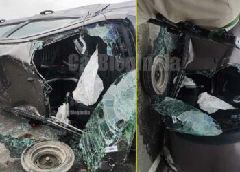 tata tiago accident axle break