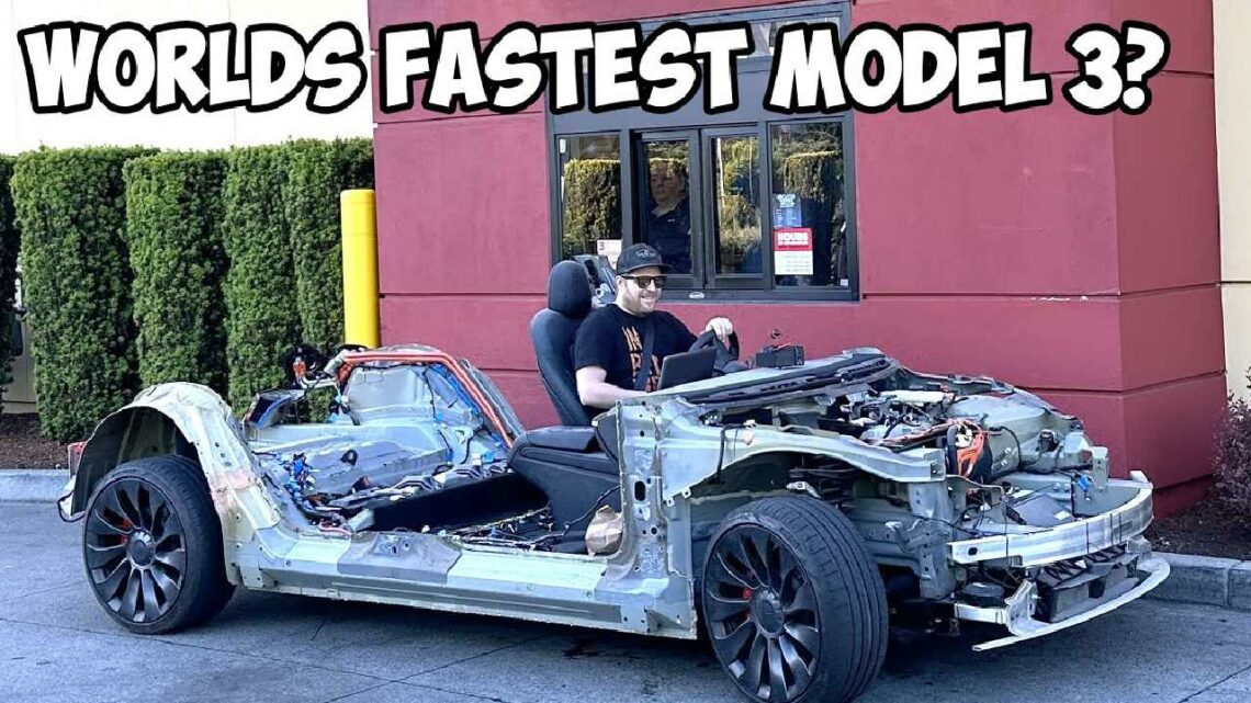 How Fast is Tesla Model 3 Without a Body SHOCKING Results » Car Blog