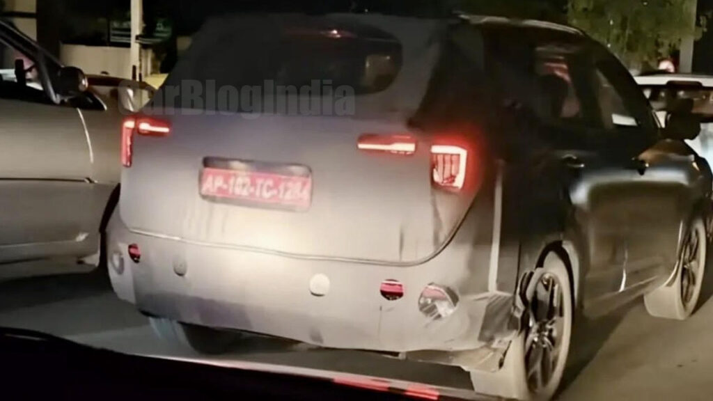 2023 Kia Seltos X line Spied