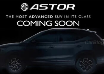 2023 mg astor facelift teaser