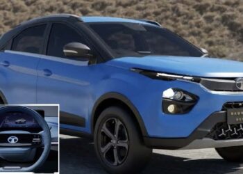 2023 tata nexon facelift screen steering wheel