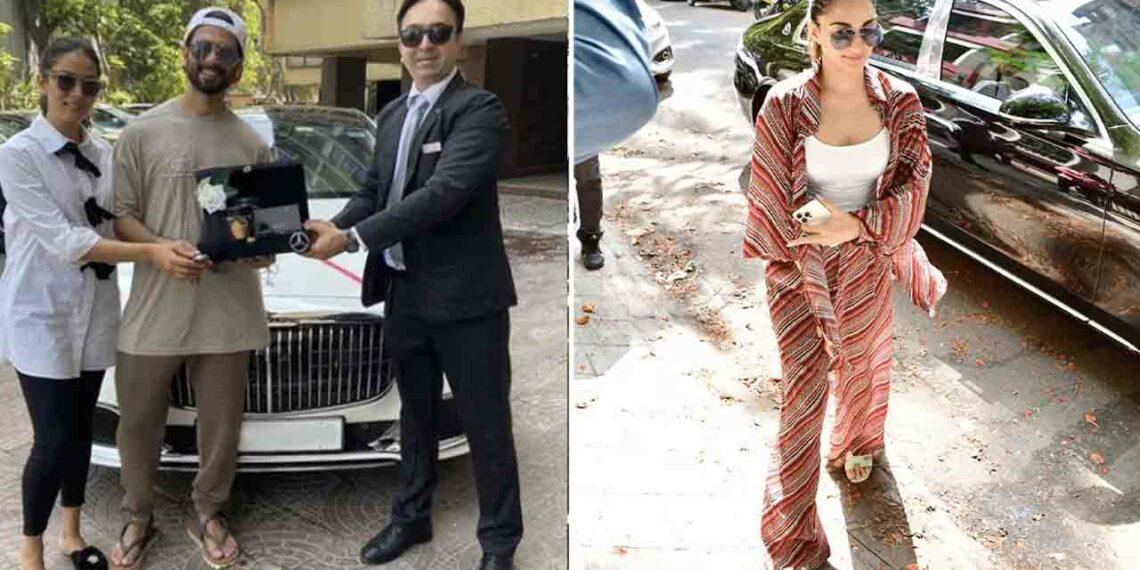 Mercedes Maybach S-Class Kiara Advani to Shahid Kapoor