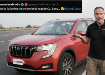 anand mahindra react-australia mahindra xuv700 fan