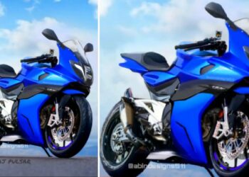 Bajaj Pulsar 220 Rendered