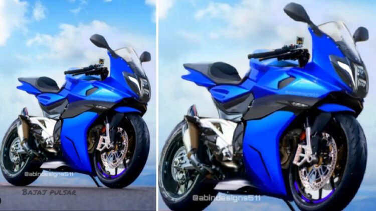 Bajaj Pulsar 220 Rendered