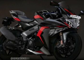 Bajaj Pulsar RS400 Rendering