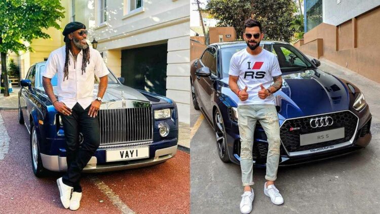 Car Collection of Top Cricketers