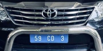 Toyota Fortuner with CD Number Plate Belonging to Poland Embassy in New Delhi