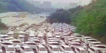 China abandoned electric cars