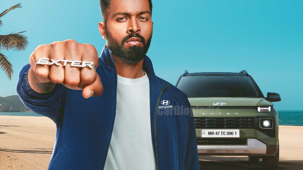 hardik pandya brand ambassador hyundai exter