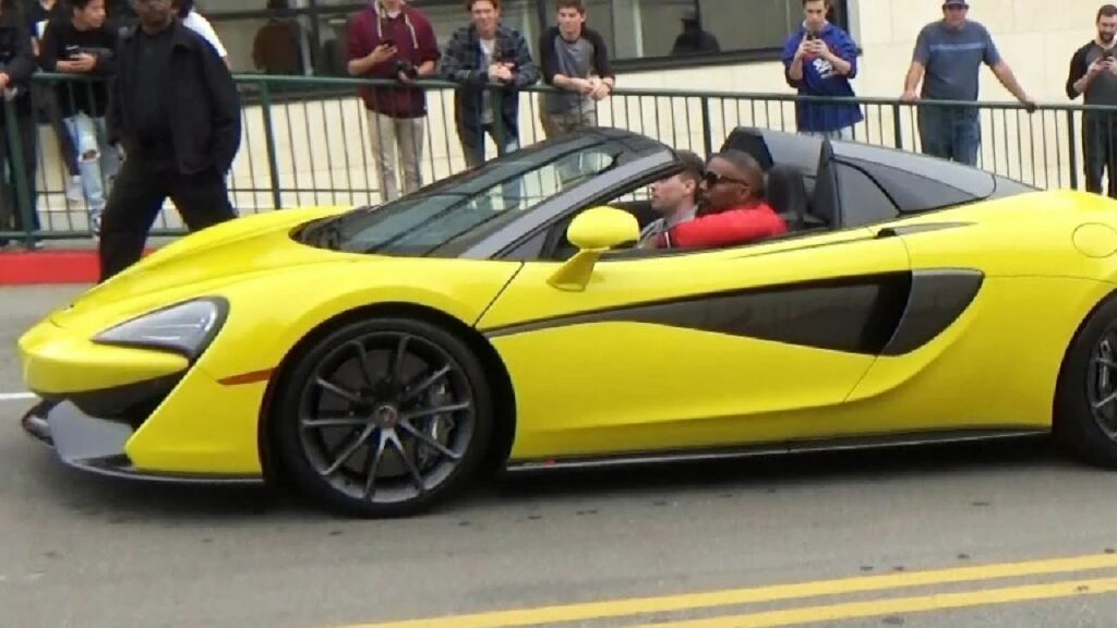 Mclaren 570s of Jamie Foxx