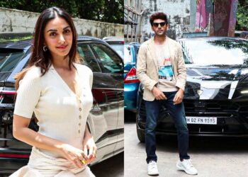 Kartik Aaryan Kiara Advani Lamborghini Urus