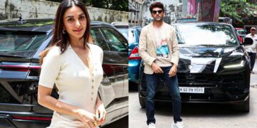 Kartik Aaryan Kiara Advani Lamborghini Urus