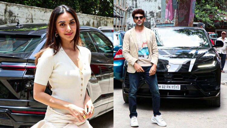 Kartik Aaryan Kiara Advani Lamborghini Urus