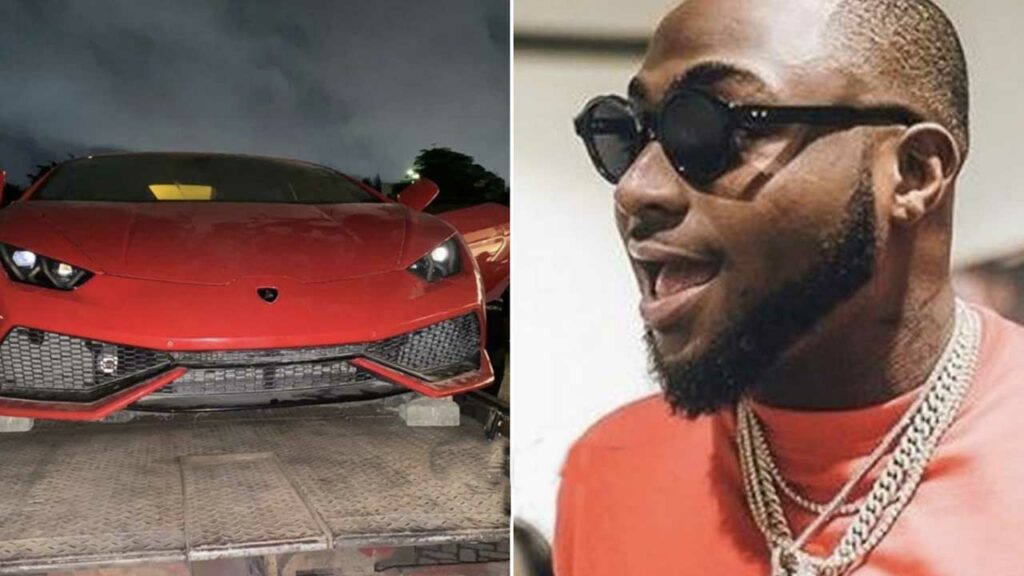 lamborghini huracan davido